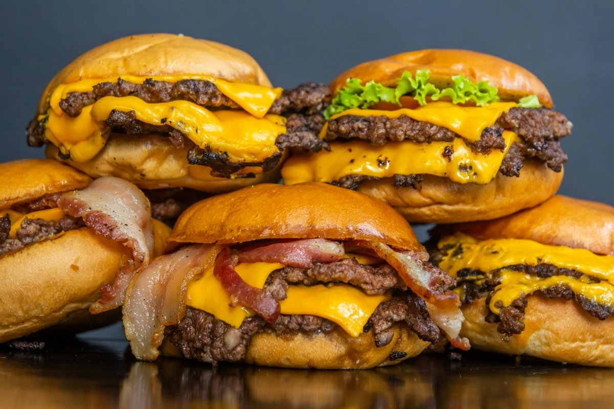 Diferentes tipos de smash burgers