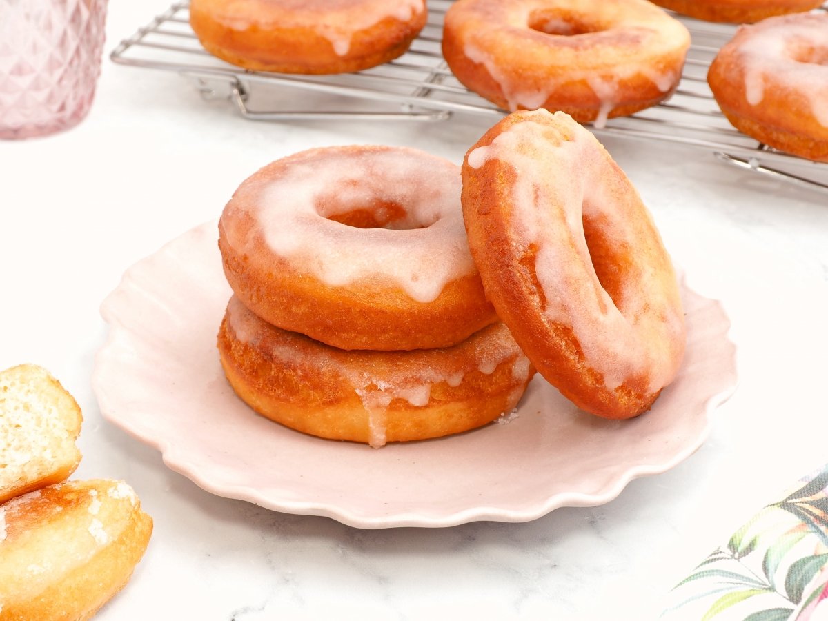 Donuts sin gluten listos para servir