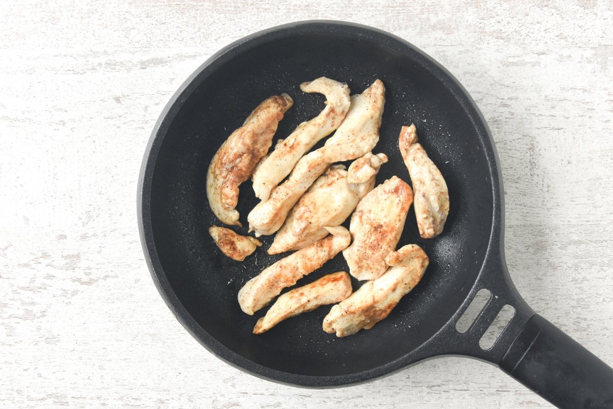 Doramos el pollo marinado
