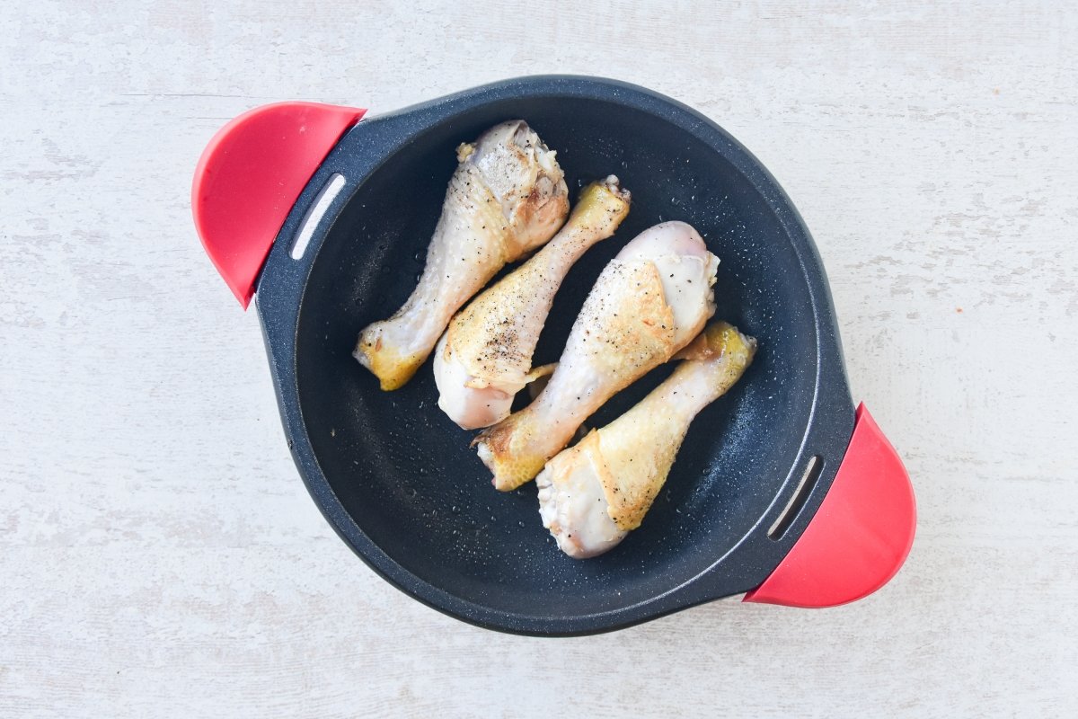 Doramos ligeramente el pollo