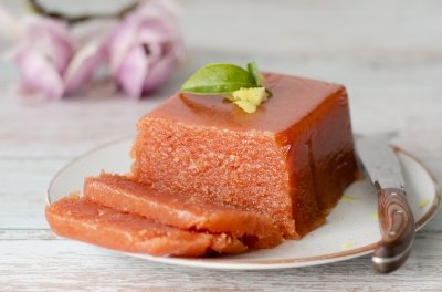 Dulce de membrillo casero