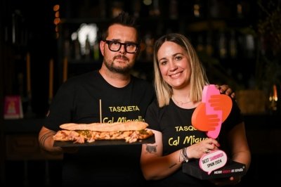 El mejor bocadillo de España en 2024 se hace en Barcelona con pollo y salsa secreta