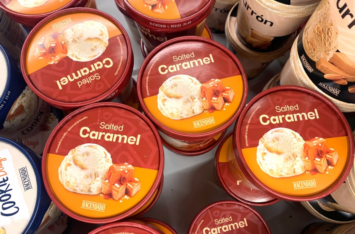 El helado de caramelo salado de Mercadona es un aliento perfecto para el verano