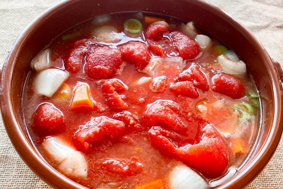 Elaboración de salsa de tomate casera
