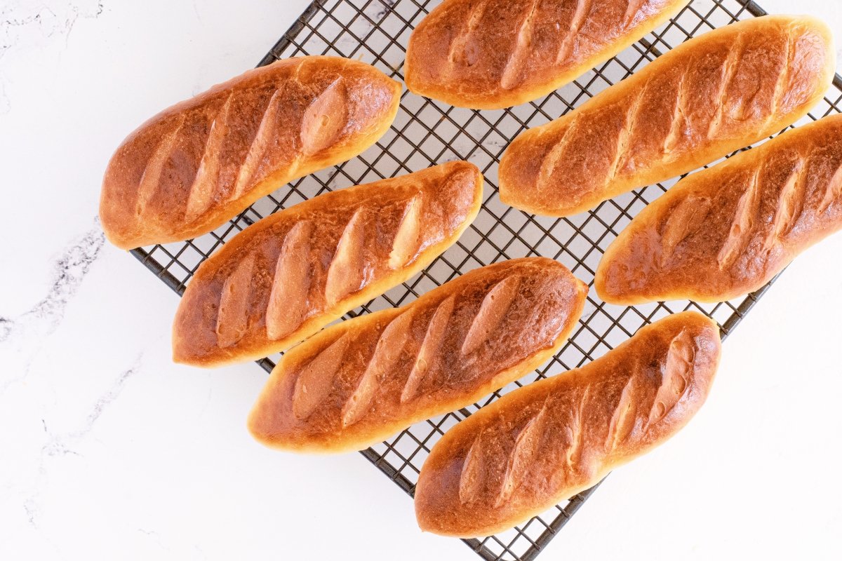 Enfriamos el pan de viena