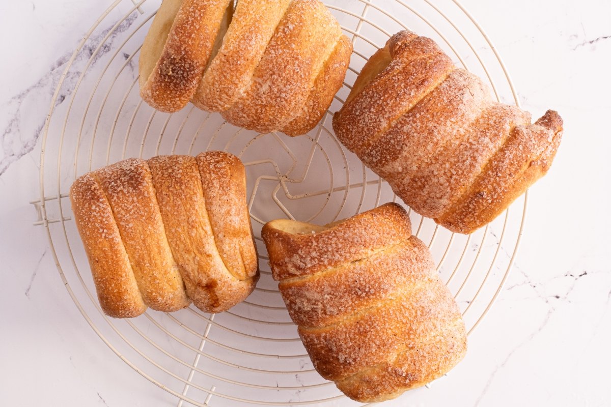 Enfriamos el trdelnik