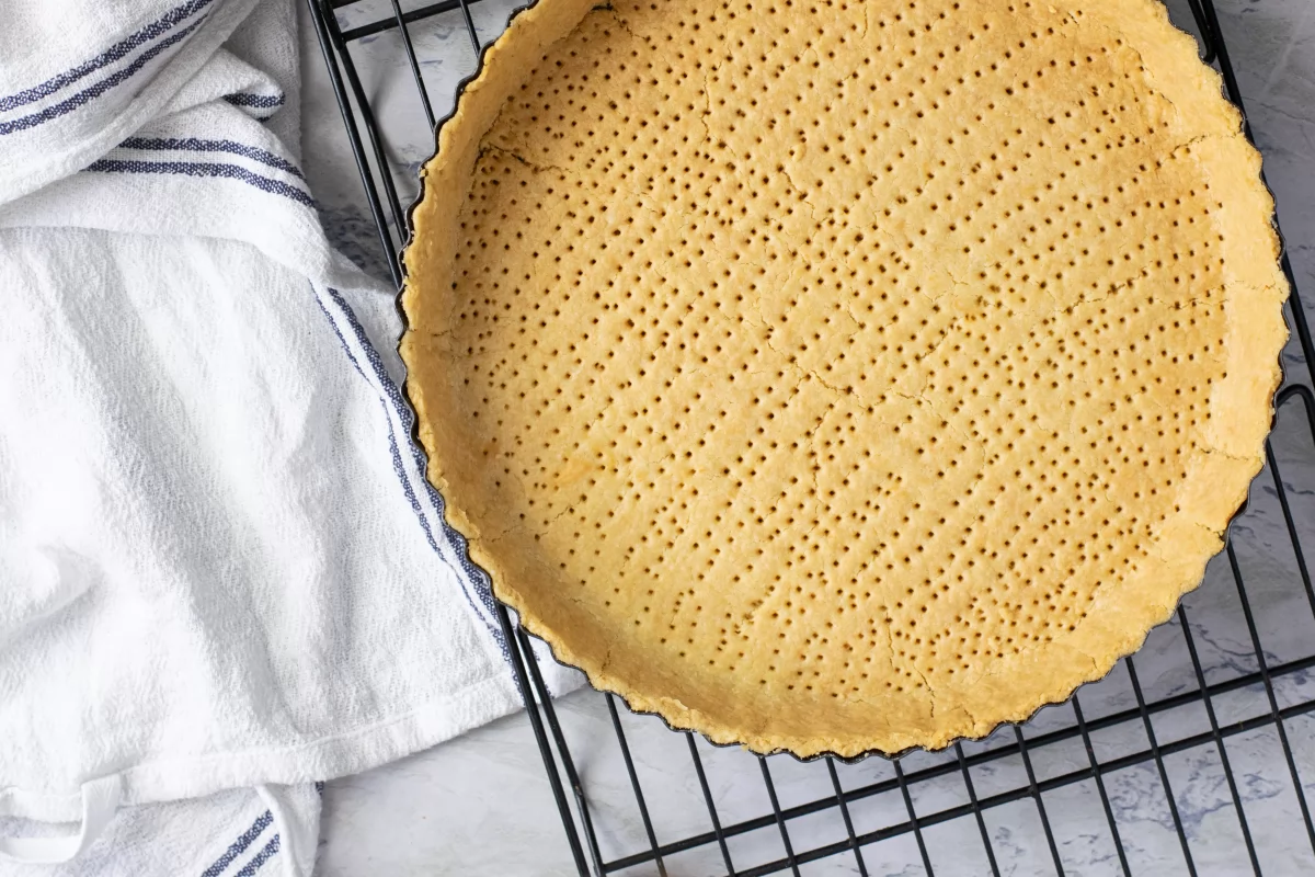 Tarta de limón 9 Enfriamos la masa de la tarta de limón