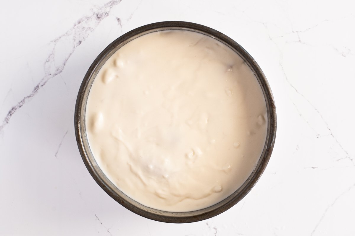 Enfriamos la tarta de horchata y fartons