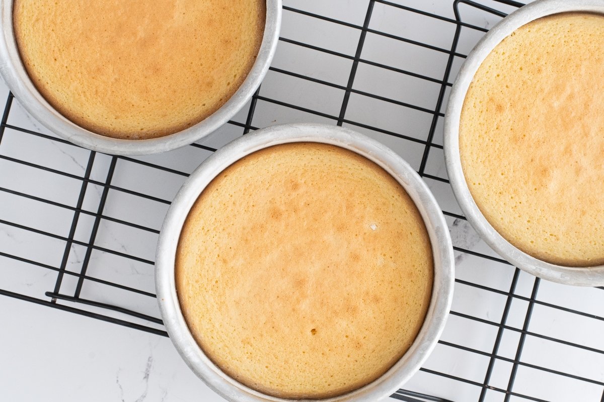 Enfriamos los bizcochos