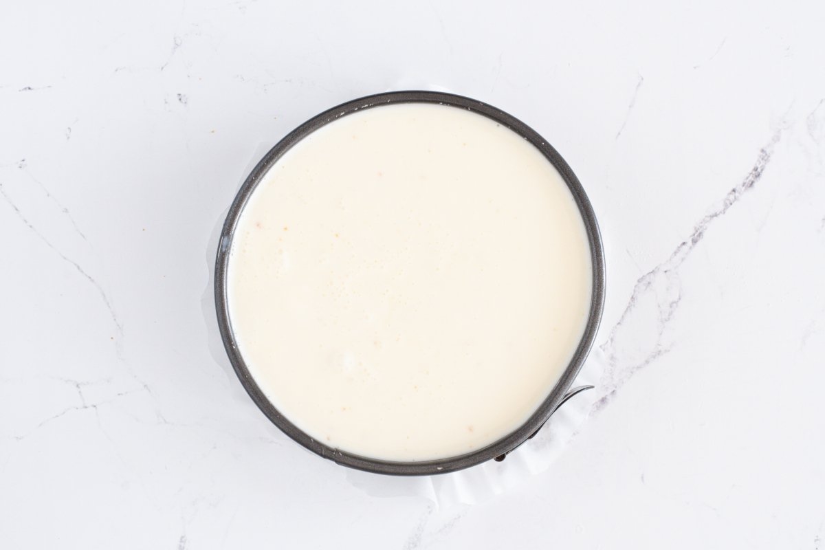 Enfriar la tarta de leche merengada