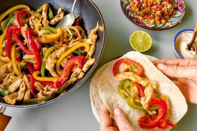 Fajitas de pollo