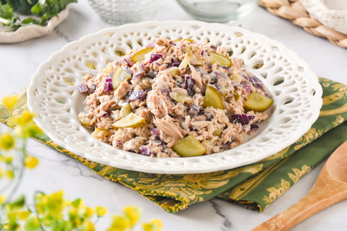 Ensalada de atún casera