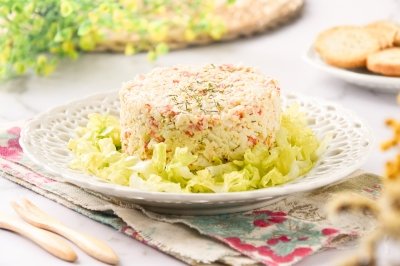 Ensalada de cangrejo