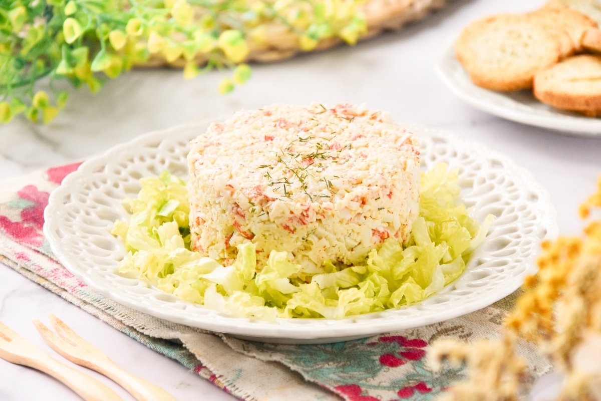Ensalada de cangrejo
