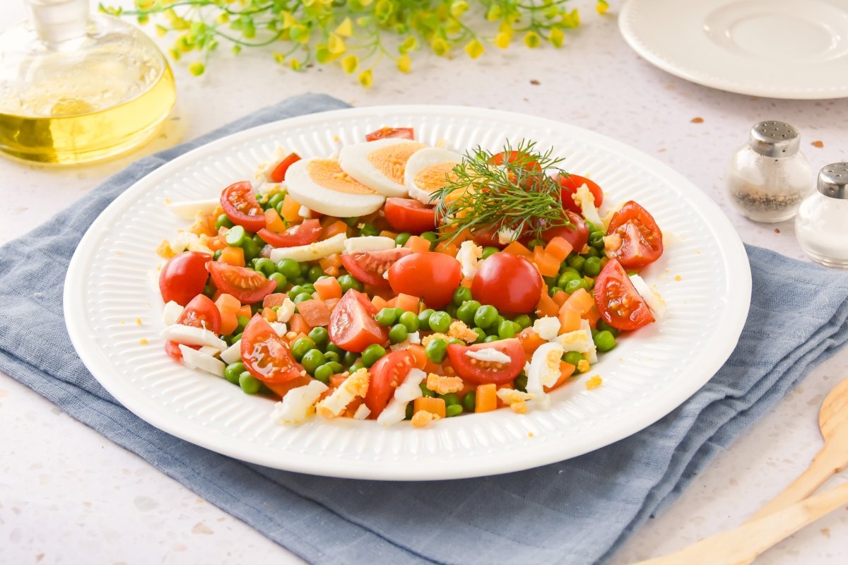 Ensalada de guisantes