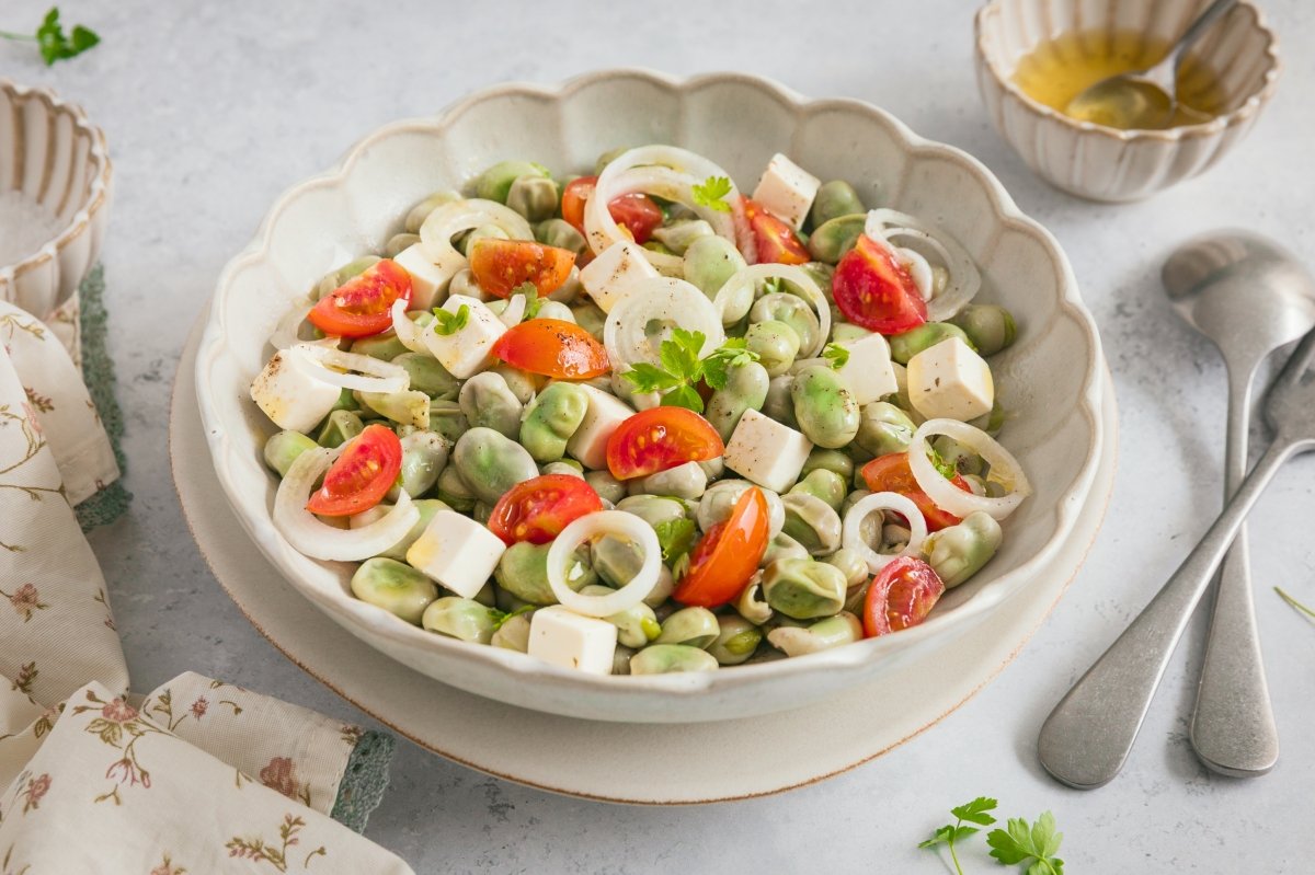 Ensalada de habas