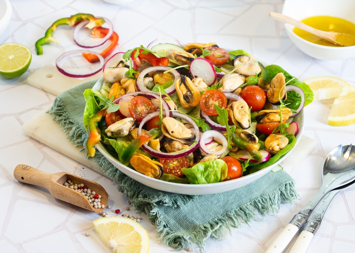 Ensalada de mejillones