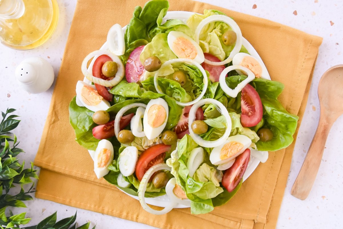 Ensalada valenciana casera