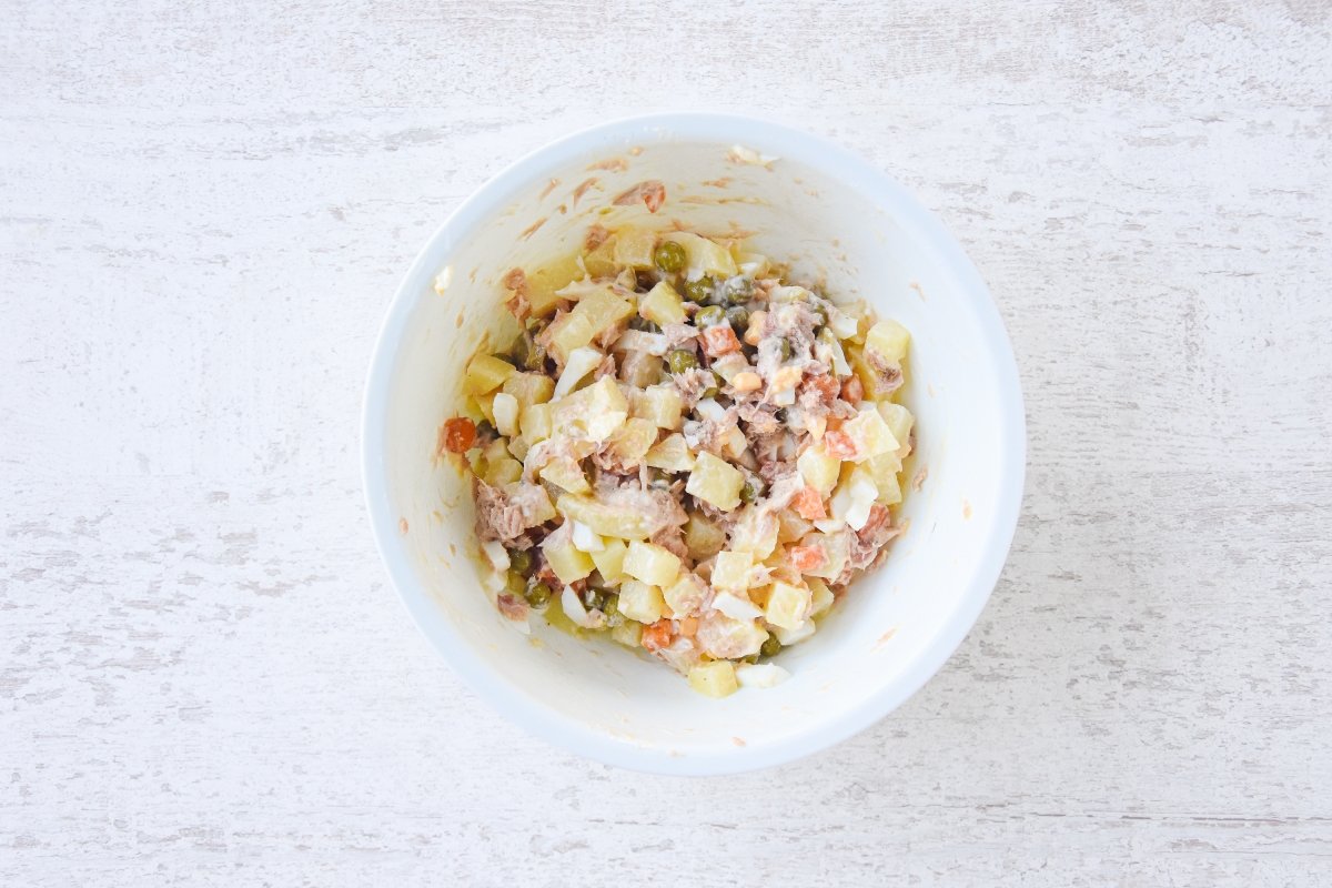 Ensaladilla rusa para los entremeses