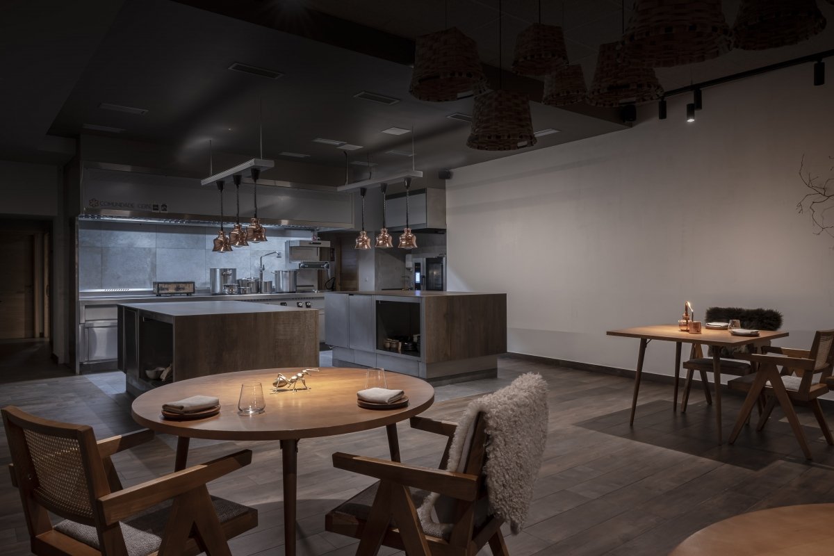 Espacio de salón comedor de Ceibe