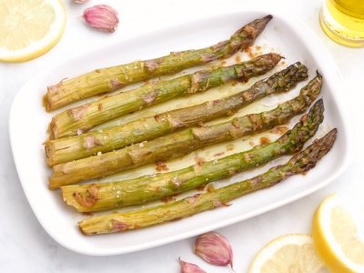 Espárragos al horno