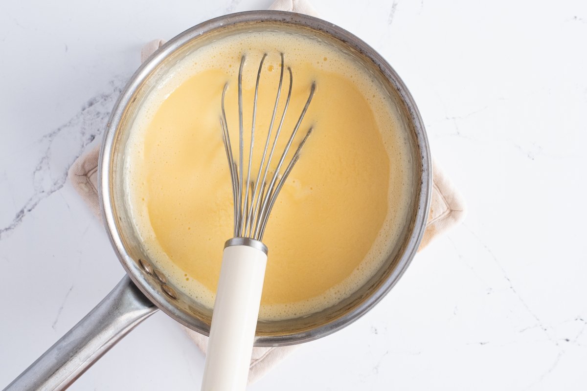 Espesar la crema del helado