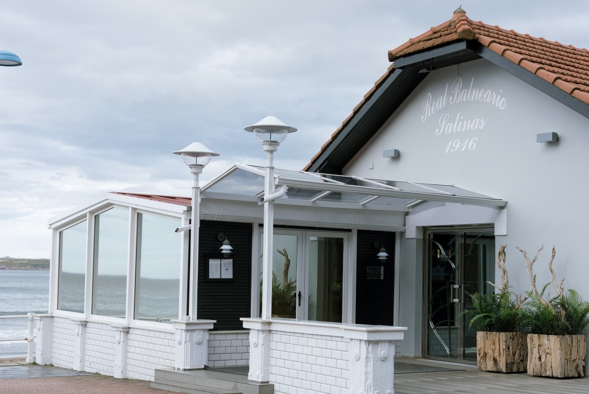 Exterior del restaurante Real Balneario