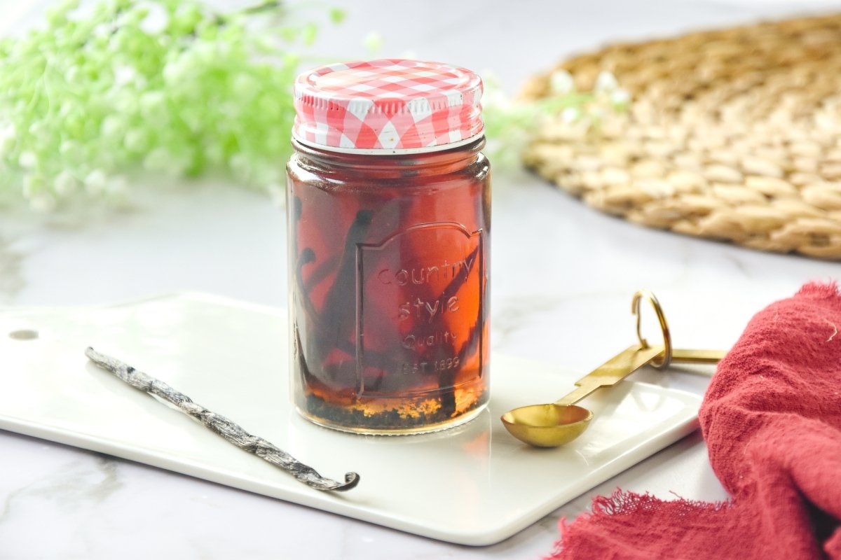 Extracto de vainilla casero