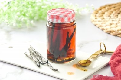 Extracto de vainilla casero