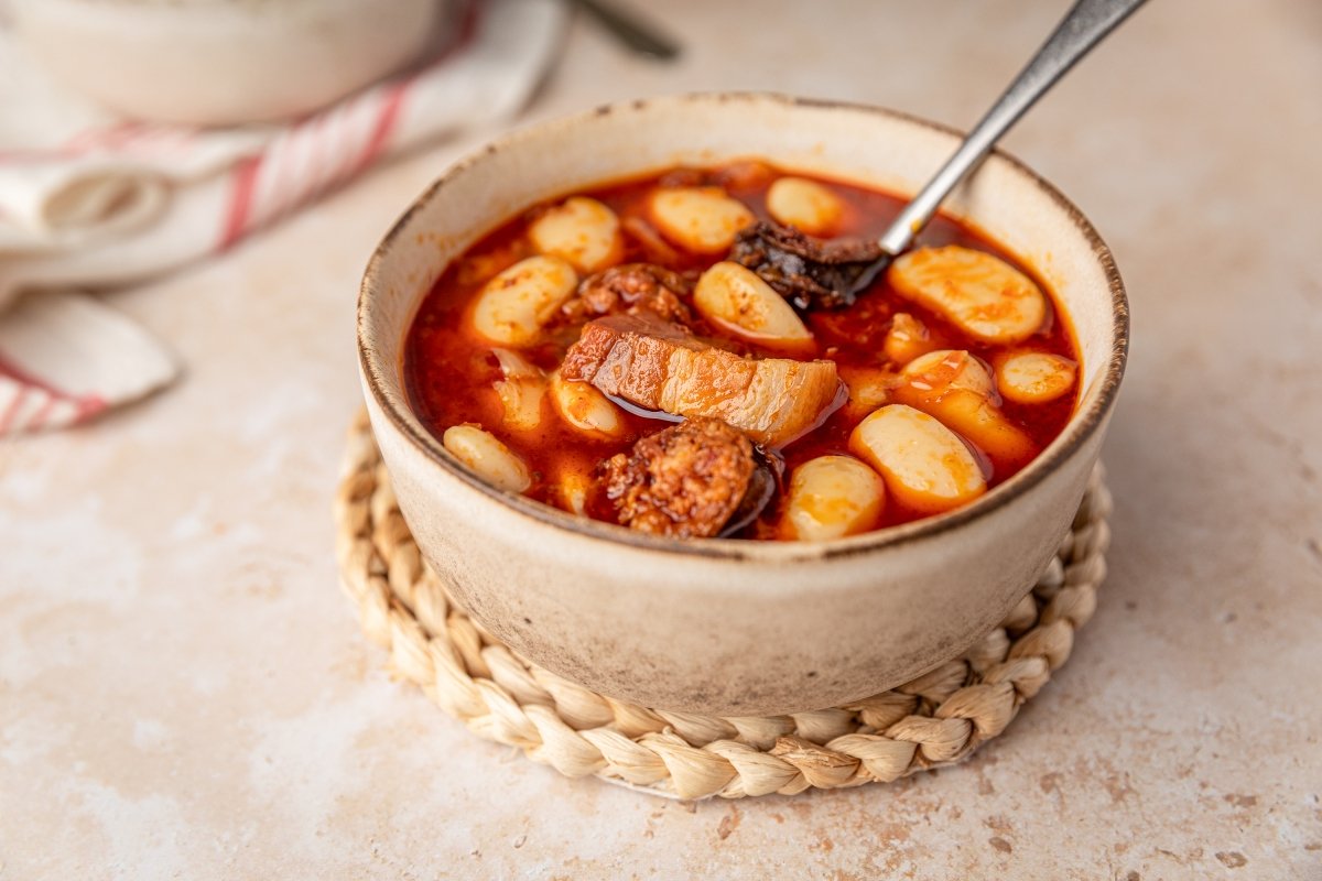 Fabada en Thermomix lista