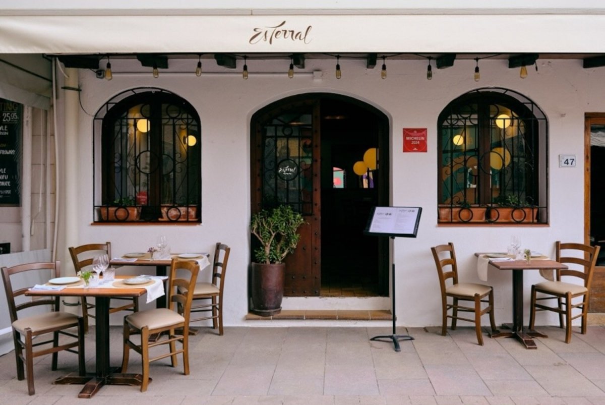 Fachada del restaurante ibicenco Es Terral