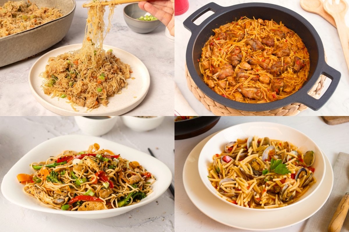 Recetas con fideos