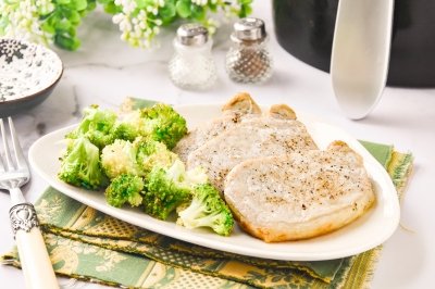 Filetes de lomo en freidora de aire