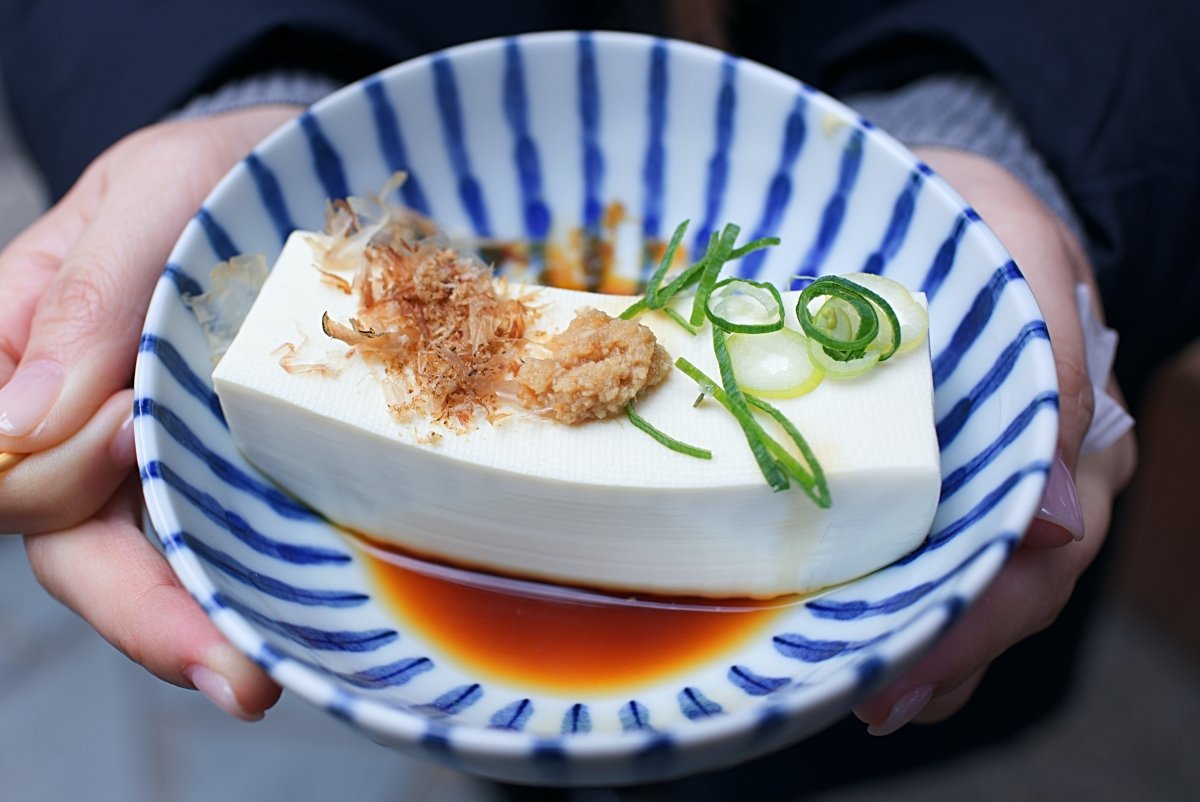 Filetes de tofu dorado