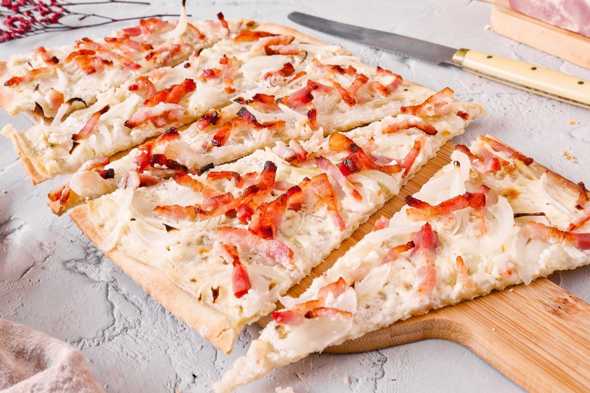 Flammkuchen casero