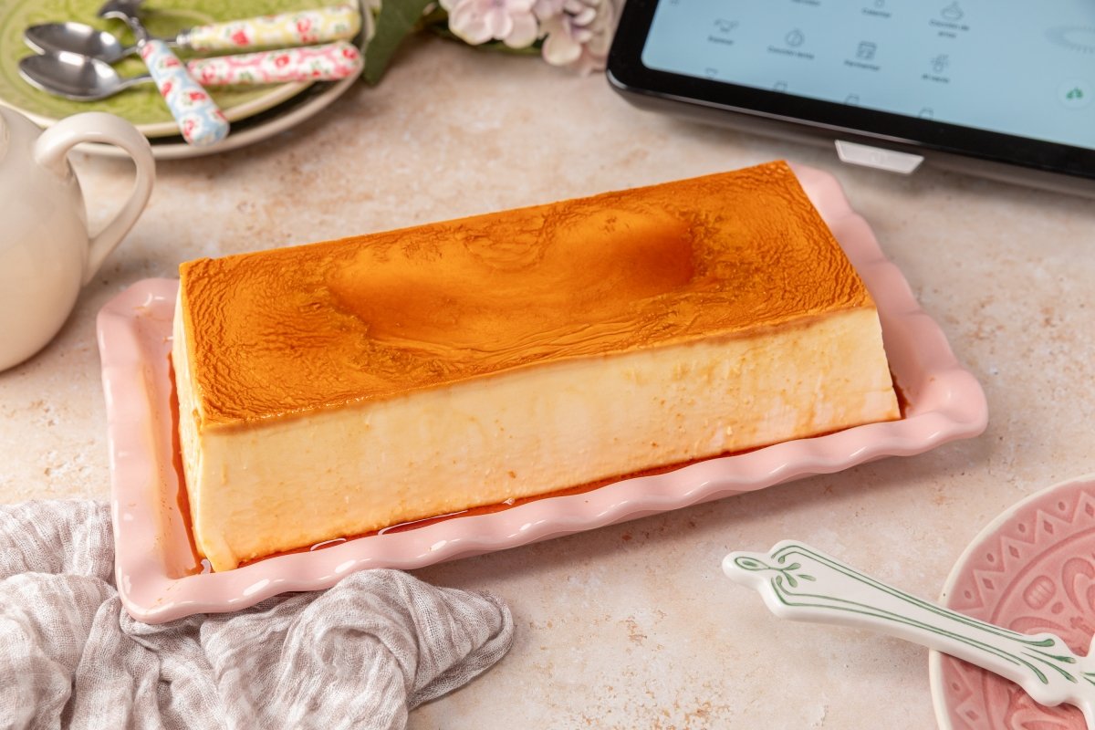Flan de queso en Thermomix
