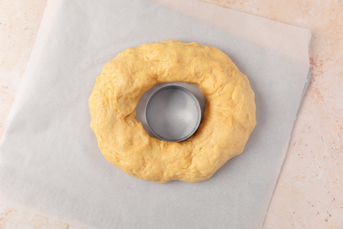 Formado del roscón de Reyes con Thermomix