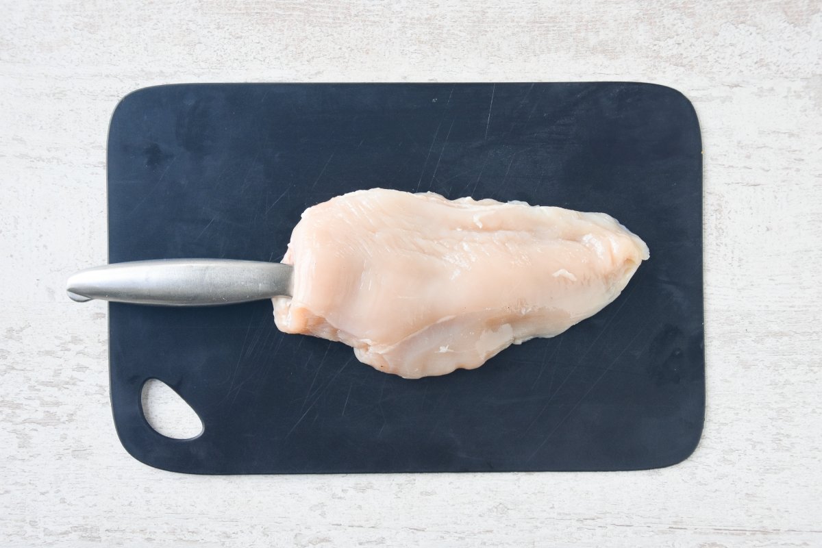 Formamos la cavidad en las pechugas