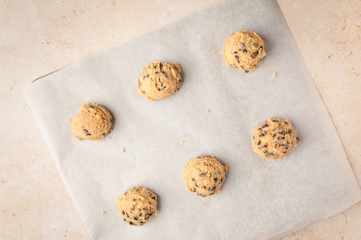Formando las cookies americanas en Thermomix