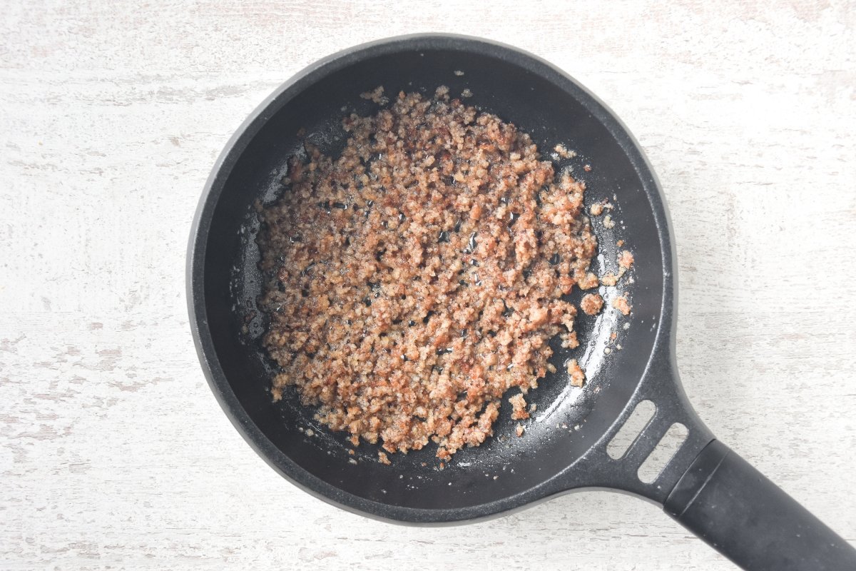 Freímos el pan en la sartén