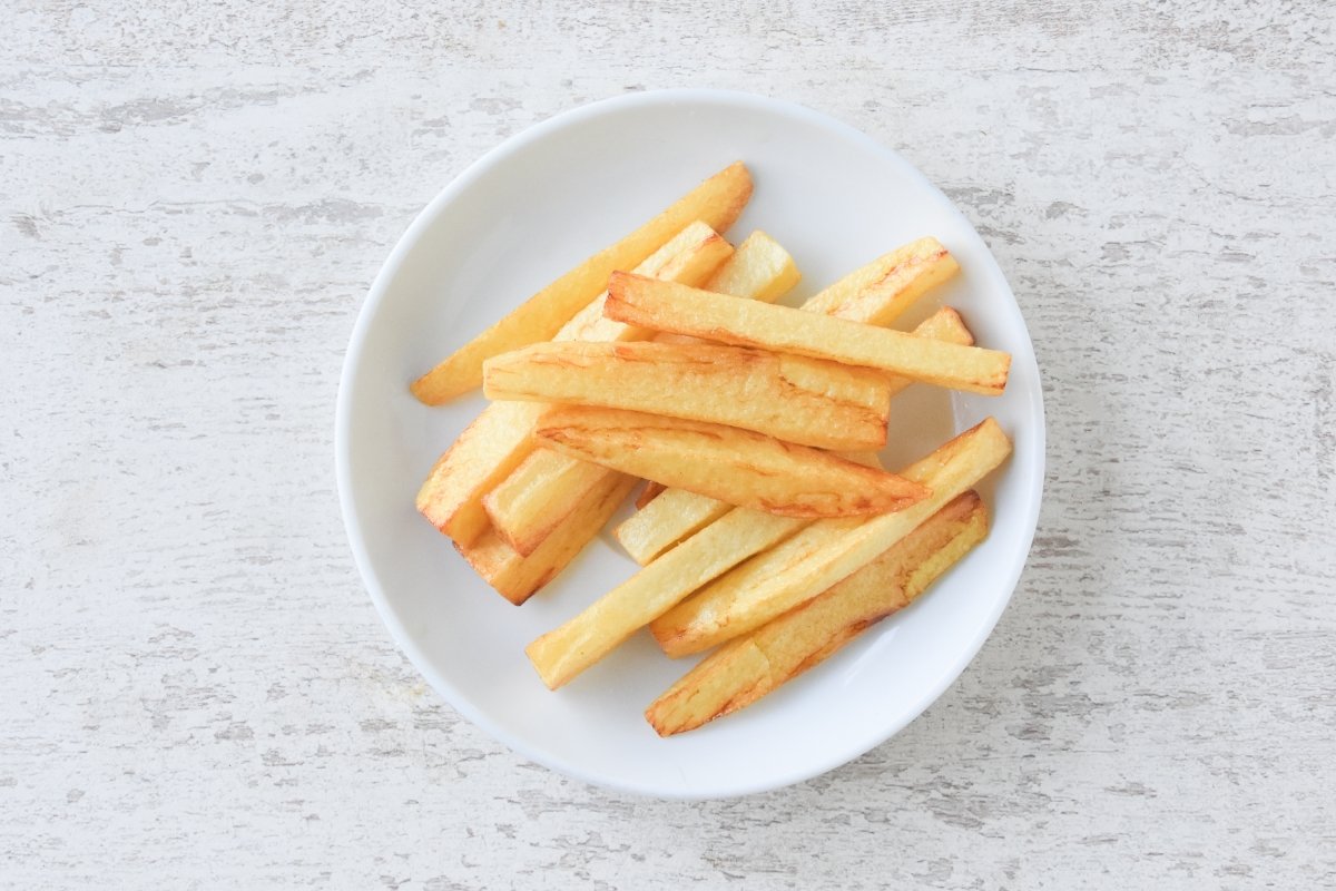 Freímos las patatas fritas