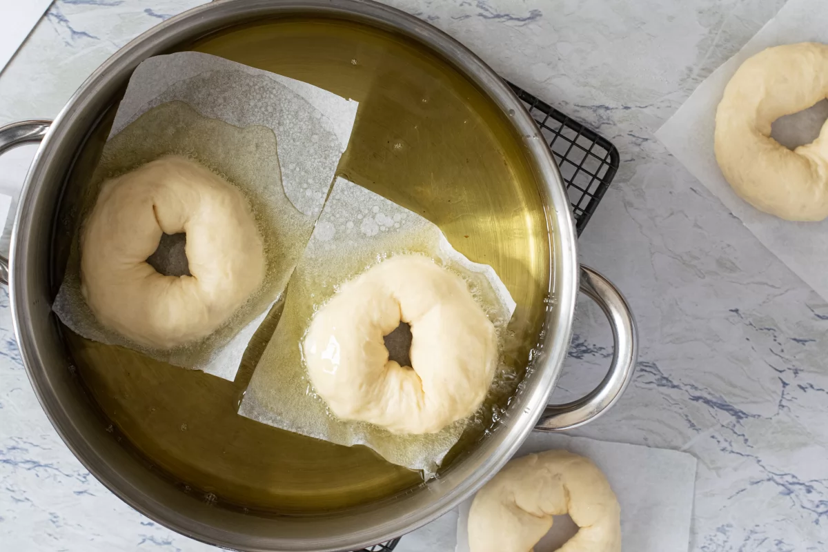 Freímos los donuts