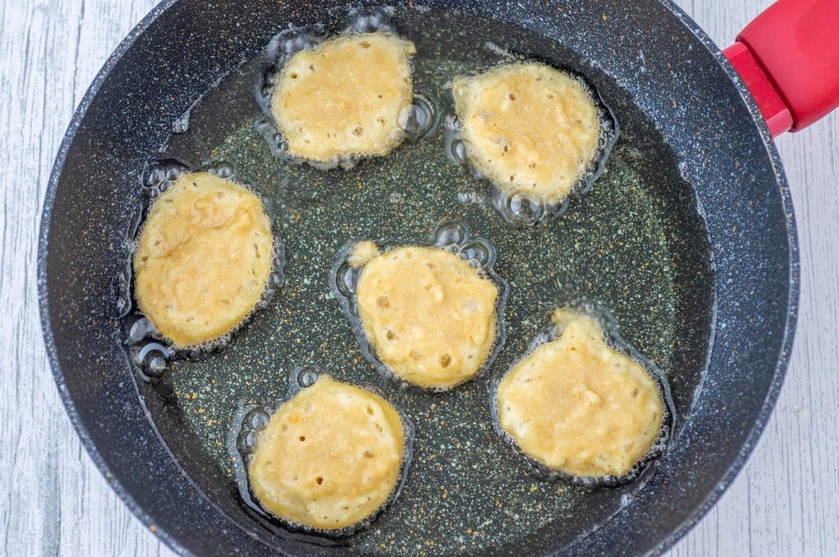 Freír los sapillos