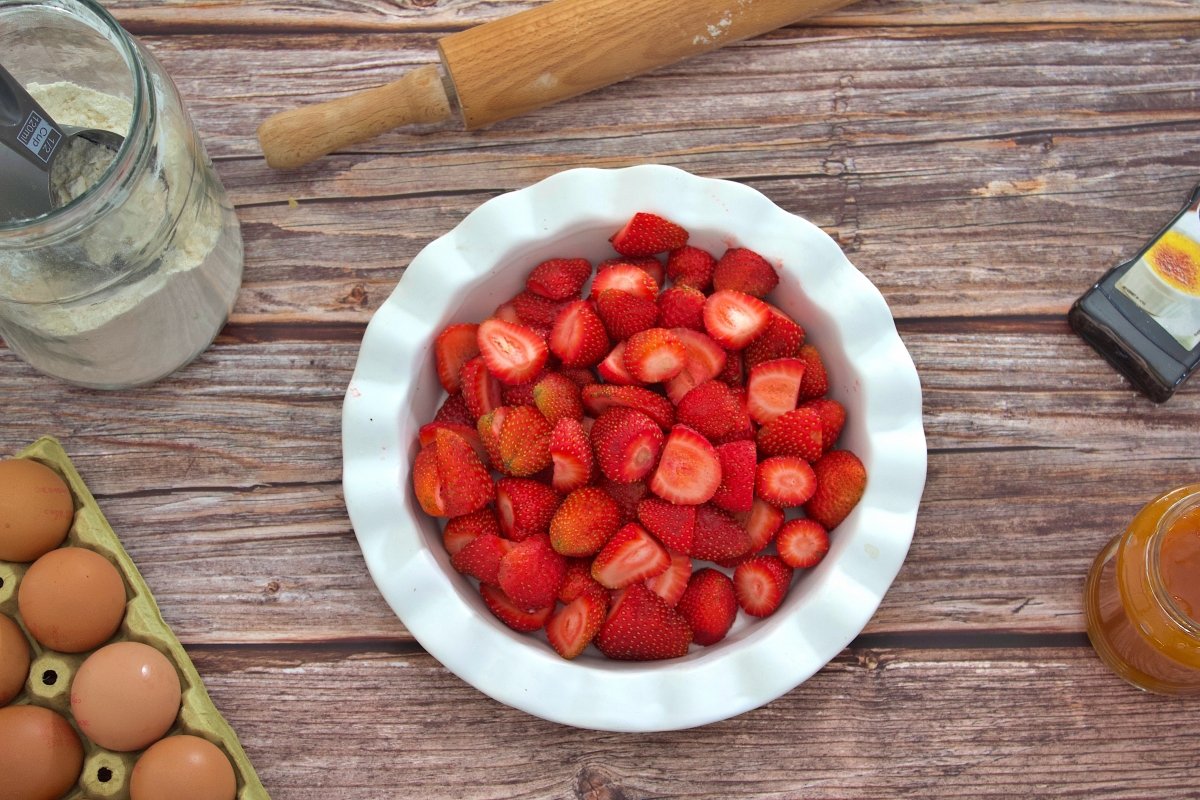 Prepared Strawberry Shortcake Strawberries