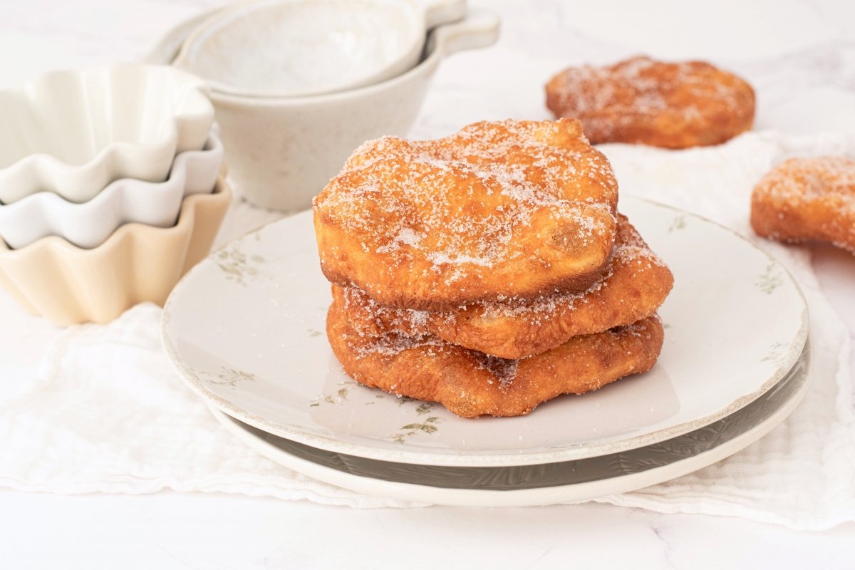 Fritillas manchegas en el plato