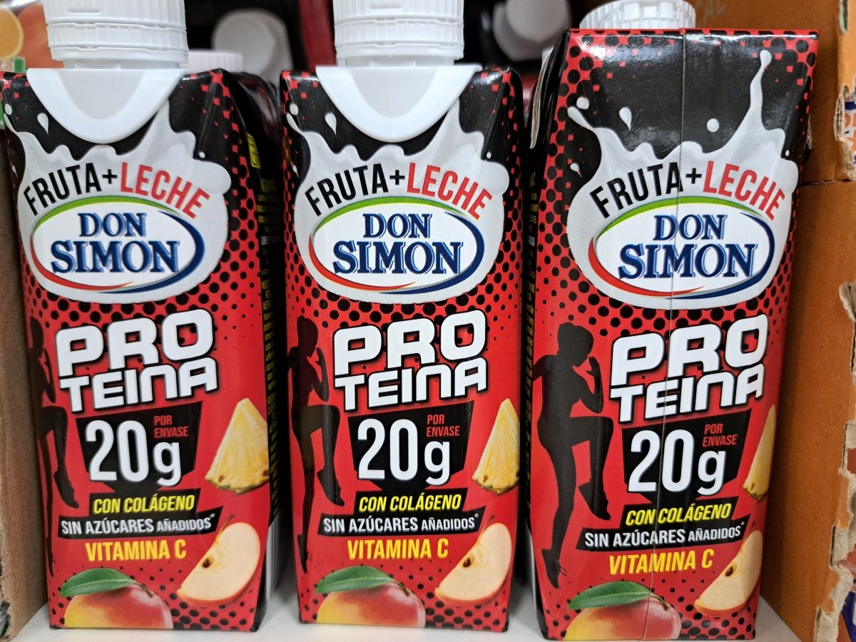Fruta + leche Proteína 20 gr Don Simón