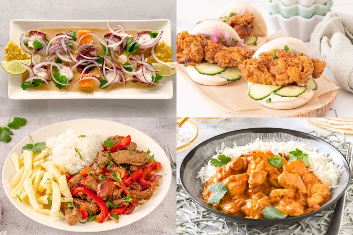 Recetas de cocina fusión