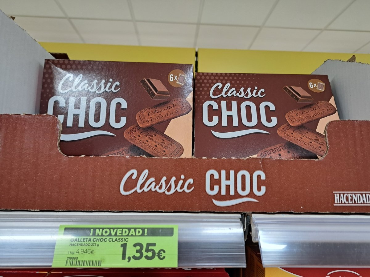 Galletas Classic Choc Hacendado