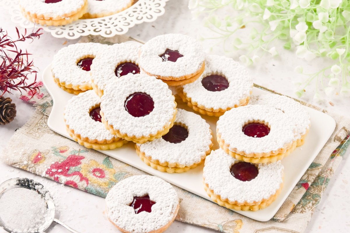 Galletas Spitzbuben caseras