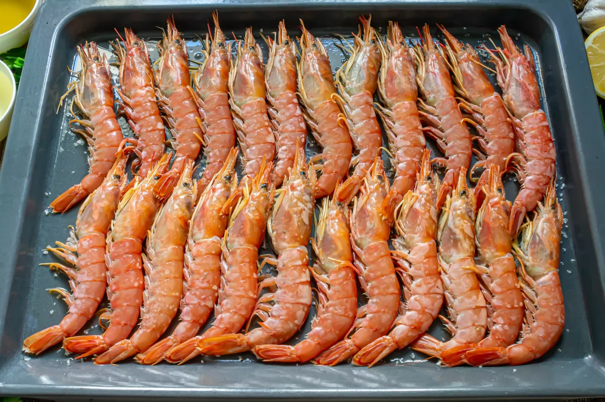 Cómo hacer gambones al horno
